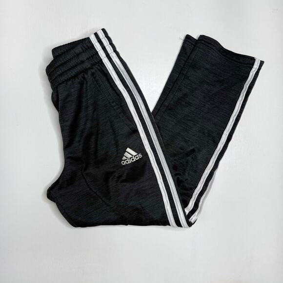 ADIDAS Boys Black Track Pants - Picture 1 of 3